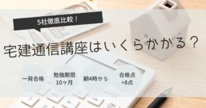 宅建　通信講座　料金