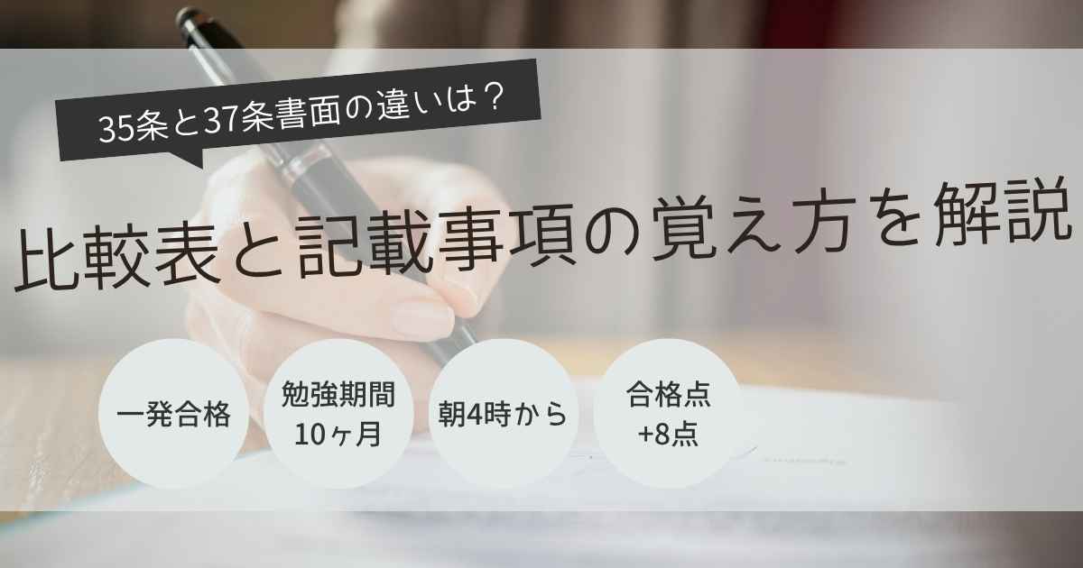 宅建　35条　37条